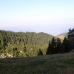 Biscia, vista dalla strada militare verso sud