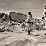 Guardia in alta montagna (fonte: Militärpostkartensammlung der Bibliothek am Guisanplatz)